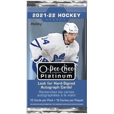 2021-22 O-Pee-Chee Platinum (Hobby Pack)