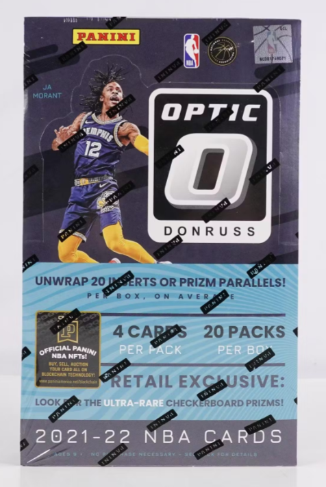 2021-22 Panini Donruss Optic Basketball (20-Pack Box)