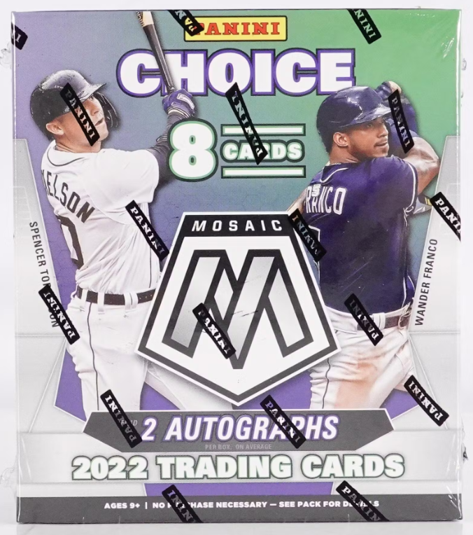 2022 Panini Mosaic Choice Baseball (Hobby Box)