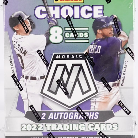 2022 Panini Mosaic Choice Baseball (Hobby Box)