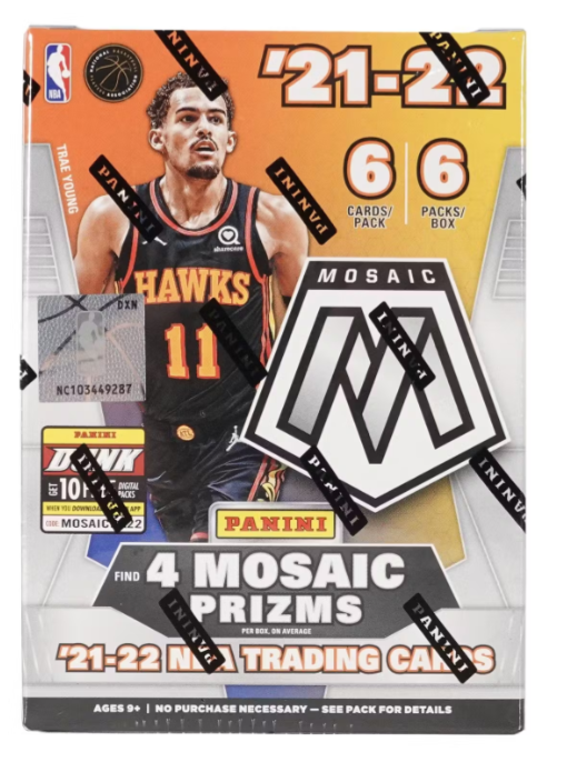 2021-22 Panini Mosaic Basketball (6-Pack Blaster Box)
