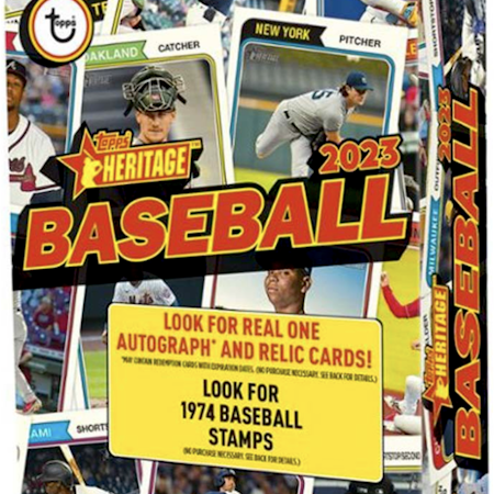 2023 Topps Heritage Baseball (Hanger Box)