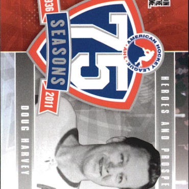 2010-11 ITG Heroes and Prospects AHL 75th Anniversary #AHLA06 Doug Harvey (25-16x9-AHL)