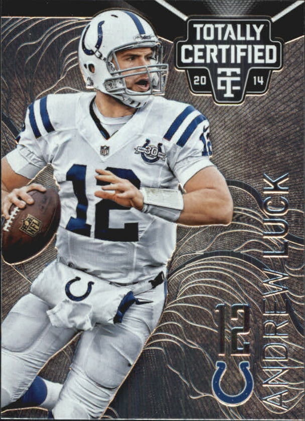 2014 Totally Certified #40 Andrew Luck (5-22x2-NFLCOLTS)