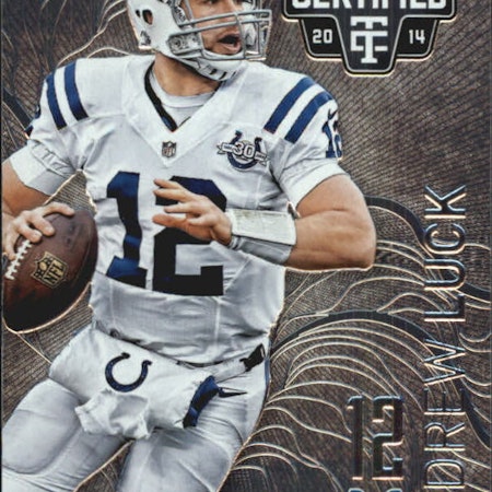 2014 Totally Certified #40 Andrew Luck (5-22x2-NFLCOLTS)