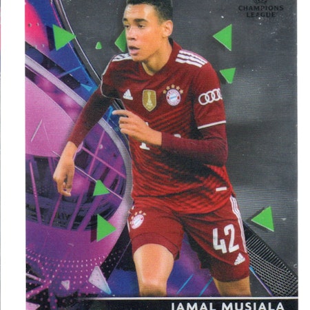 2021-22 Finest UEFA Champions League #89 Jamal Musiala (5-43x7-SOCCERBAYERNMUNCHEN)