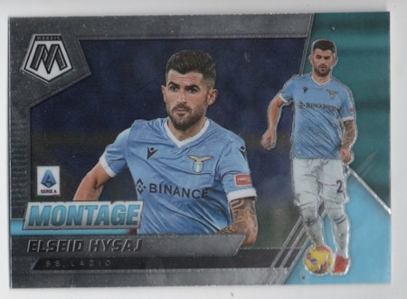2021-22 Panini Mosaic Serie A Montage #21 Elseid Hysaj (12-8x1-SOCCERLAZIO)