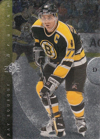 1996-97 SP Inside Info #IN5 Ray Bourque (30-58x1-BRUINS)