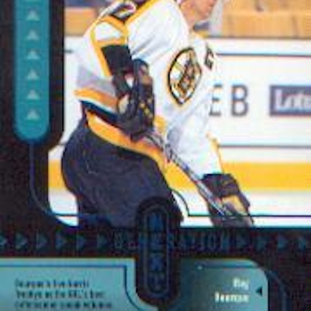 1998-99 Upper Deck Generation Next #GN17 Ray Bourque Tom Poti (15-57x9-BRUINS+OILERS)