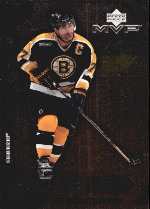 1999-00 Upper Deck MVP SC Edition Stanley Cup Talent #SC3 Ray Bourque (10-58x6-BRUINS)
