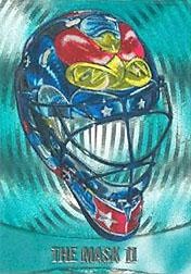 2002-03 Between the Pipes Masks II #9 Marc Denis (20-82x8-BLUEJACKETS)