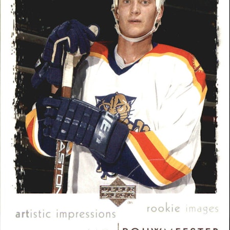 2002-03 UD Artistic Impressions #94 Jay Bouwmeester RC (15-83x6-NHLPANTHERS)