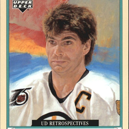 2002-03 UD Artistic Impressions Retrospectives #R5 Ray Bourque (10-60x1-BRUINS)