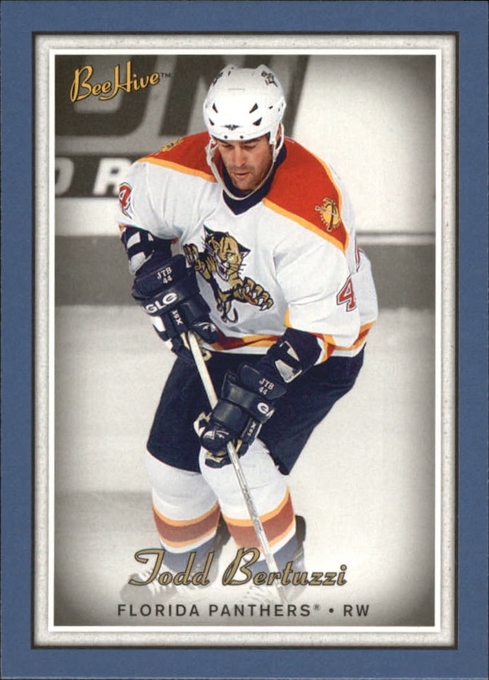 2006-07 Beehive Blue #58 Todd Bertuzzi (25-73x8-NHLPANTHERS)