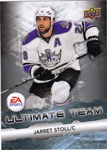 2011-12 Upper Deck EA Ultimate Team #EA14 Jarret Stoll (10-77x3-NHLKINGS) (2)