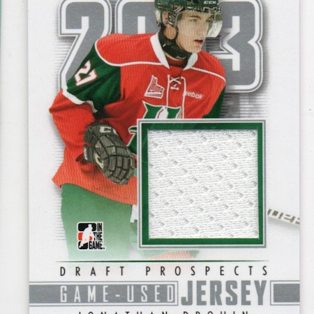 2012-13 ITG Draft Prospects Jerseys #M14 Jonathan Drouin (80-63x1-LIGHTNING)