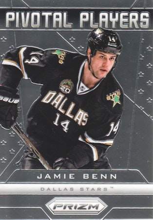 2013-14 Panini Prizm Pivotal Players #PP9 Jamie Benn (20-80x1-NHLSTARS)