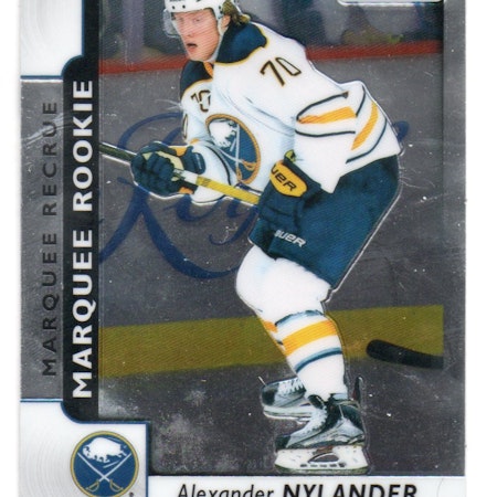 2017-18 O-Pee-Chee Platinum #180 Alexander Nylander RC (15-68x2-SABRES)