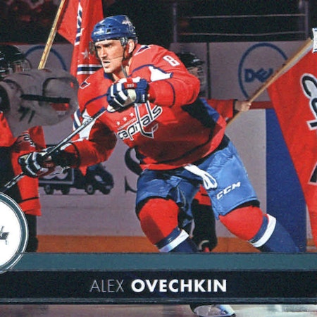 2017-18 Upper Deck #437 Alexander Ovechkin (10-44x5-CAPITALS)