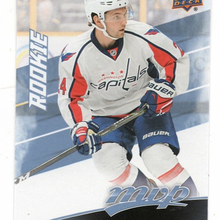 2017-18 Upper Deck MVP #235 Riley Barber RC (20-64x1-CAPITALS)