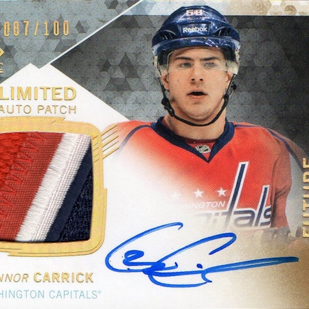 2013-14 SP Authentic Limited #291 Connor Carrick JSY AU (400-X122-CAPITALS)