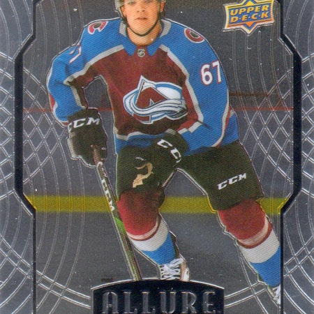 2020-21 Upper Deck Allure #87 Shane Bowers RC (10-53x2-AVALANCHE) (2)