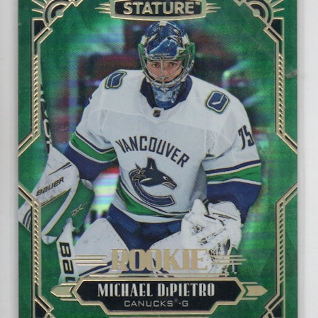 2020-21 Upper Deck Stature Green #142 Michael DiPietro (40-91x3-CANUCKS)