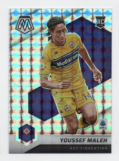2021-22 Panini Mosaic Serie A Mosaic #142 Youssef Maleh (20-67x5-SOCCERFIORENTINA)