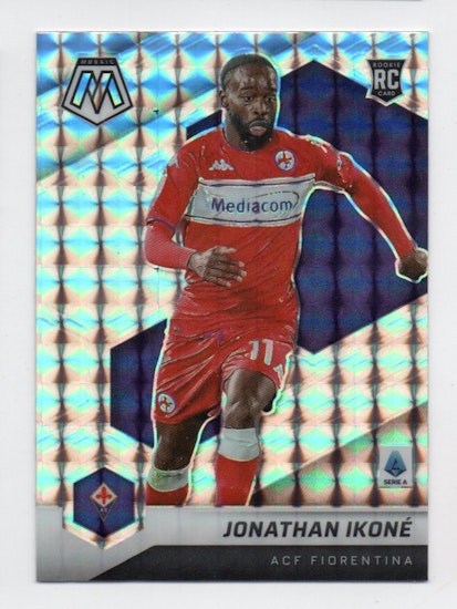 2021-22 Panini Mosaic Serie A Mosaic #144 Jonathan Ikone (20-46x8-SOCCERFIORENTINA)