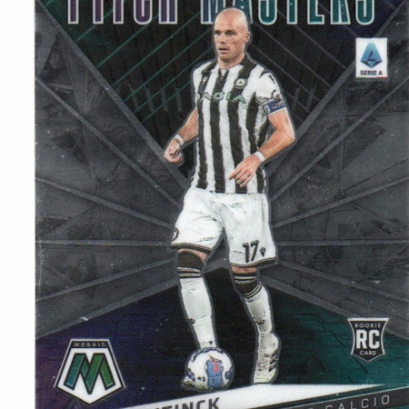 2021-22 Panini Mosaic Serie A Pitch Masters #26 Bram Nuytinck (15-40x2-SOCCERUDINESE)