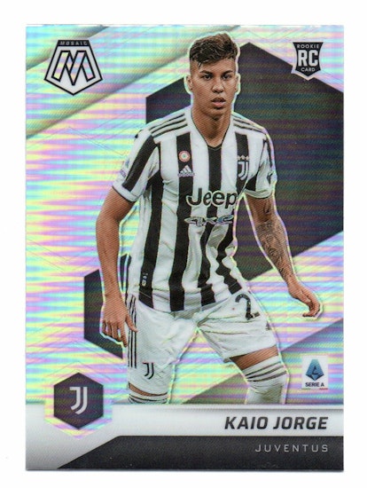 2021-22 Panini Mosaic Serie A Silver #175 Kaio Jorge (20-46x3-SOCCERJUVENTUS)