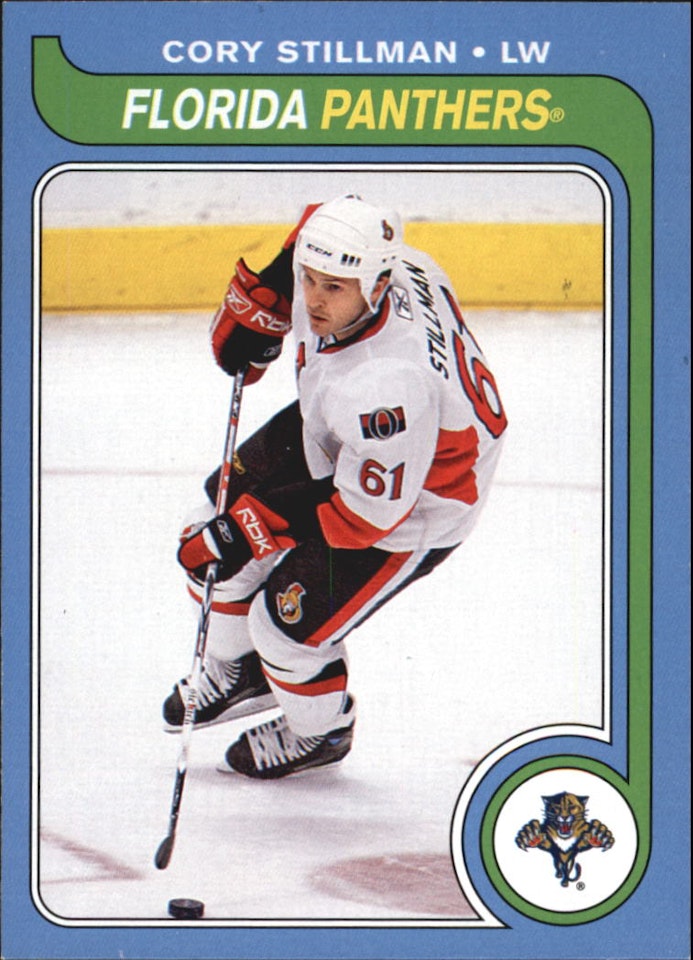 2008-09 O-Pee-Chee 1979-80 Retro #82 Cory Stillman (10-95x2-NHLPANTHERS) (2)