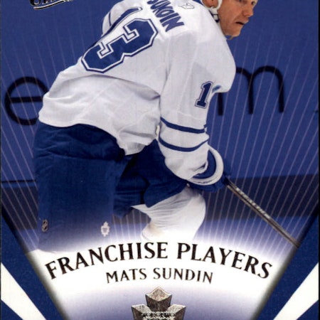 2008-09 Ultra Franchise Players #FP7 Mats Sundin (15-112x6-MAPLE LEAFS)