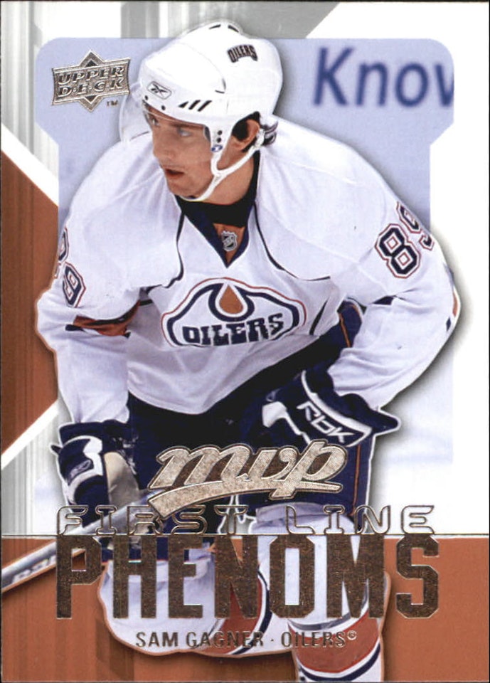 2008-09 Upper Deck MVP First Line Phenoms #FL12 Sam Gagner (10-103x8-OILERS)