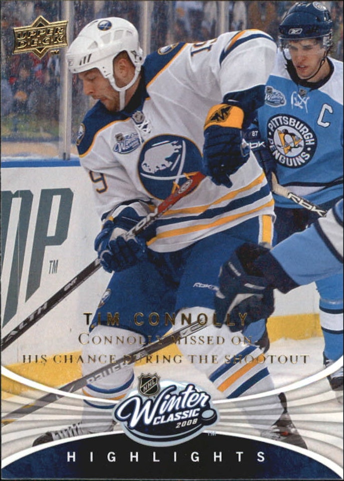 2008-09 Upper Deck Winter Classic #WC14 Tim Connolly (12-110x9-SABRES)