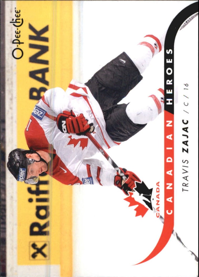 2009-10 O-Pee-Chee Canadian Heroes #CBTZ Travis Zajac (10-94x4-CANADA)