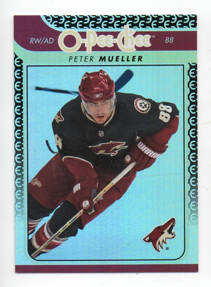 2009-10 O-Pee-Chee Rainbow #456 Peter Mueller (15-99x6-COYOTES)