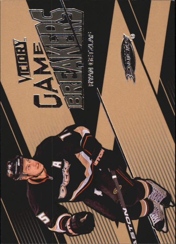 2010-11 Upper Deck Victory Game Breakers #GBRG Ryan Getzlaf (10-120x2-DUCKS)