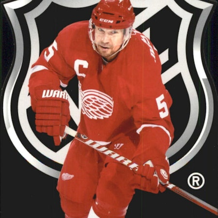 2011-12 Score NHL Shield Die Cuts #3 Nicklas Lidstrom (20-117x4-RED WINGS)