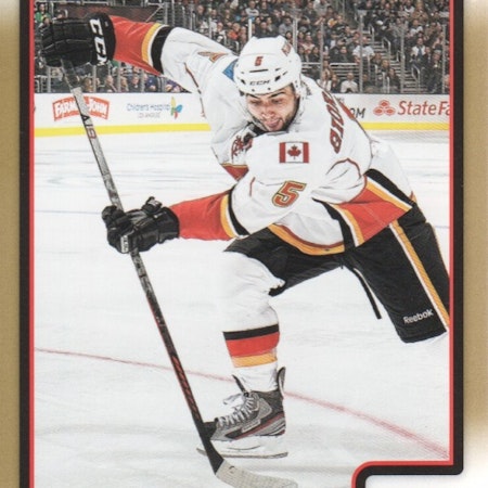 2012-13 Score Gold Rush #97 Mark Giordano (10-119x6-FLAMES) (2)