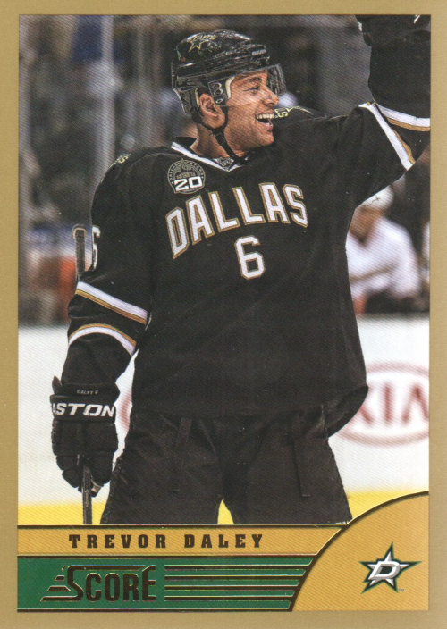 2013-14 Score Gold #153 Trevor Daley (10-117x1-NHLSTARS)