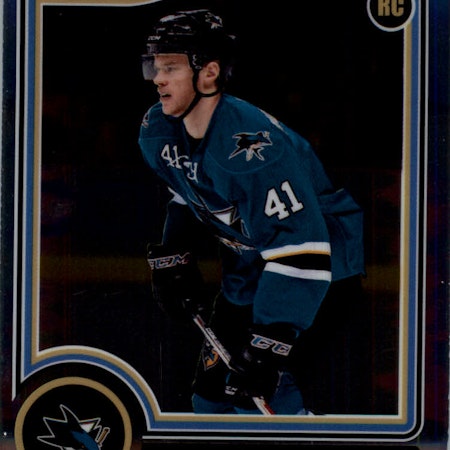 2014-15 O-Pee-Chee Platinum #152 Mirco Mueller RC (10-131x8-SHARKS) (2)