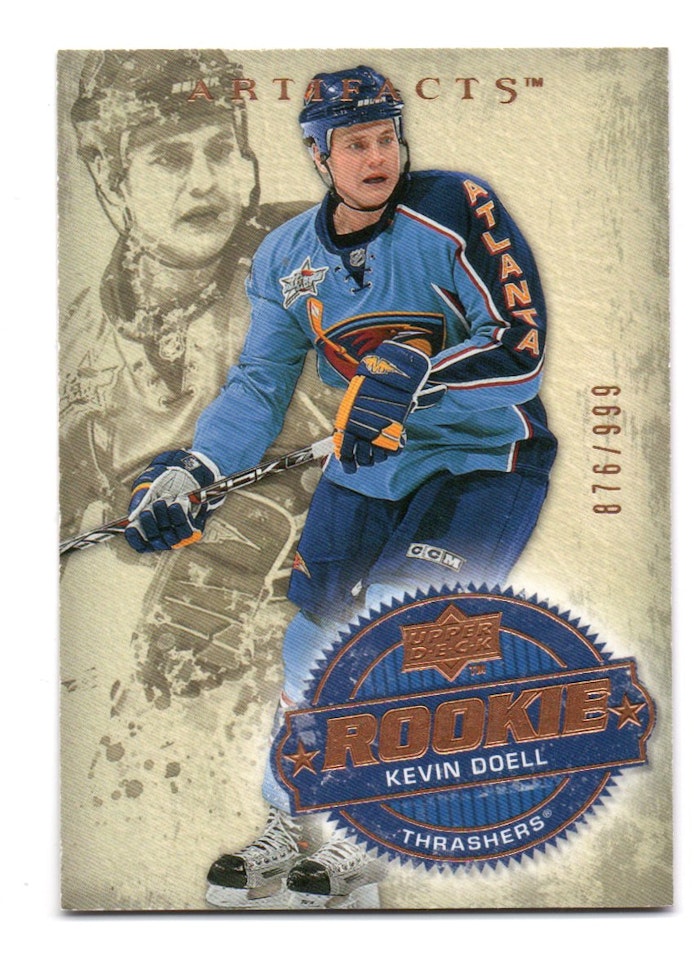 2008-09 Artifacts #220 Kevin Doell RC (20-158x9-THRASHERS)