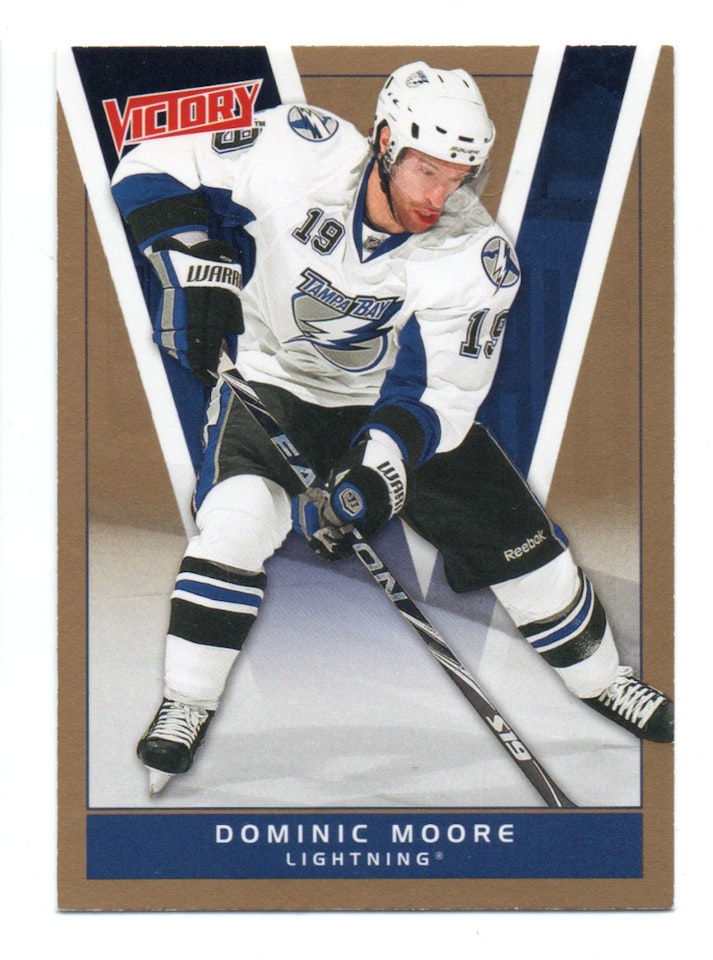 2010-11 Upper Deck Victory Gold #261 Dominic Moore (12-135x3-LIGHTNING)