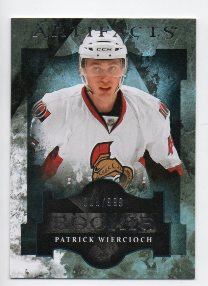 2011-12 Artifacts #180 Patrick Wiercioch RC (20-153x1-SENATORS)