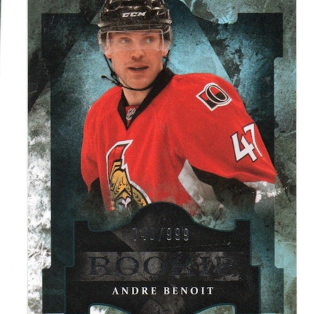 2011-12 Artifacts #184 Andre Benoit RC (25-151x9-SENATORS)