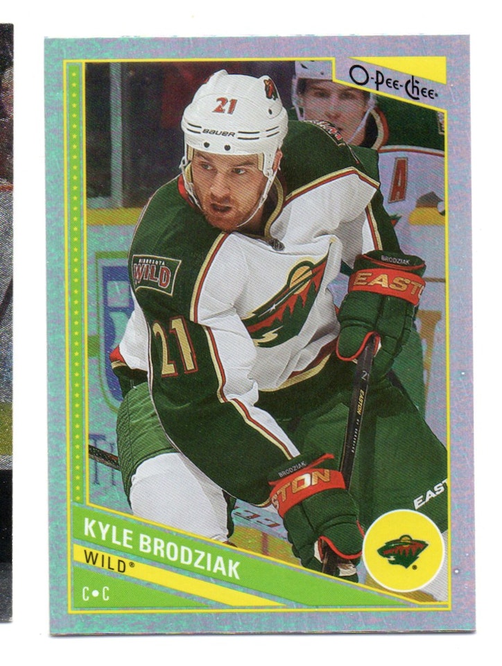 2013-14 O-Pee-Chee Rainbow #193 Kyle Brodziak (10-137x5-NHLWILD)