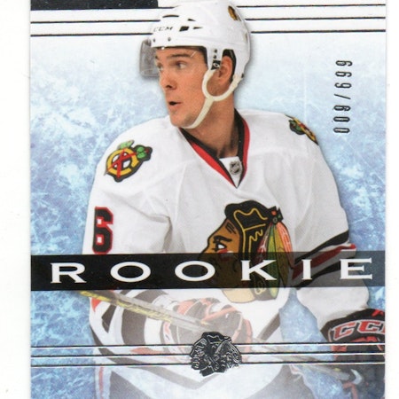 2014-15 Artifacts #156 Adam Clendening RC (25-171x1-BLACKHAWKS)