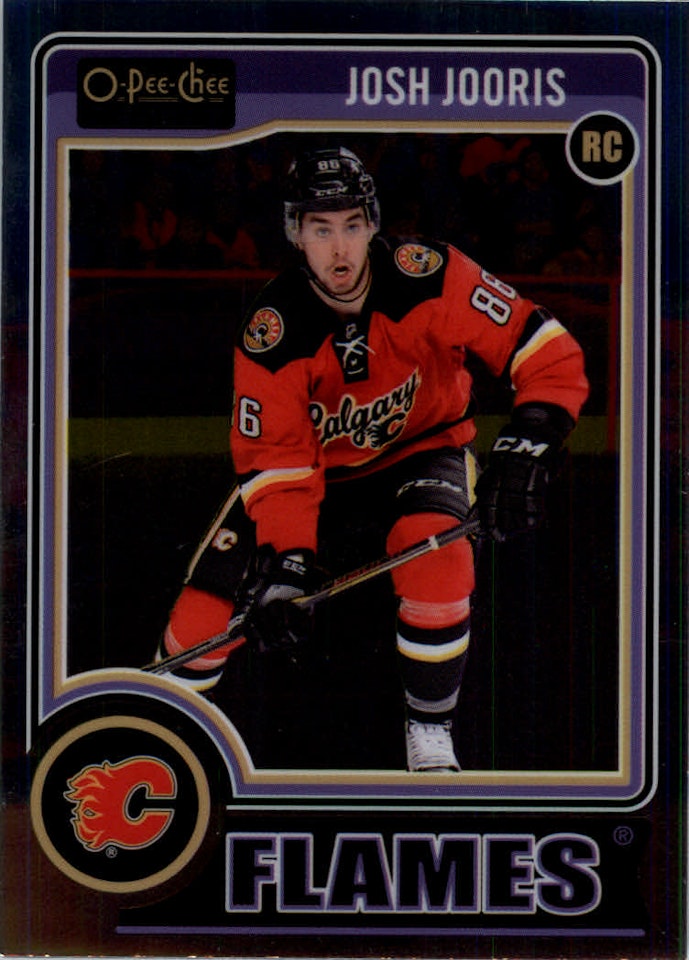 2014-15 O-Pee-Chee Platinum #160 Josh Jooris RC (10-131x6-FLAMES) (2)