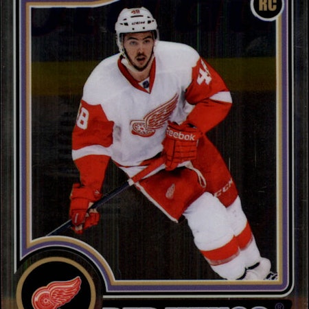2014-15 O-Pee-Chee Platinum #170 Ryan Sproul RC (10-130x9-RED WINGS) (2)